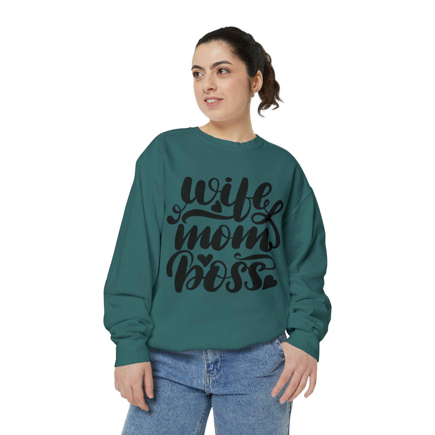 Wife, Mom, Boss Sweatshirt