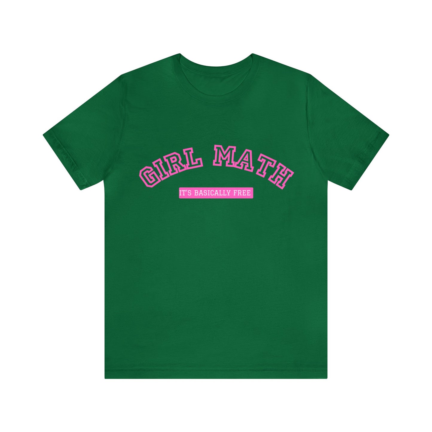 Girl Math Short Sleeve Tee
