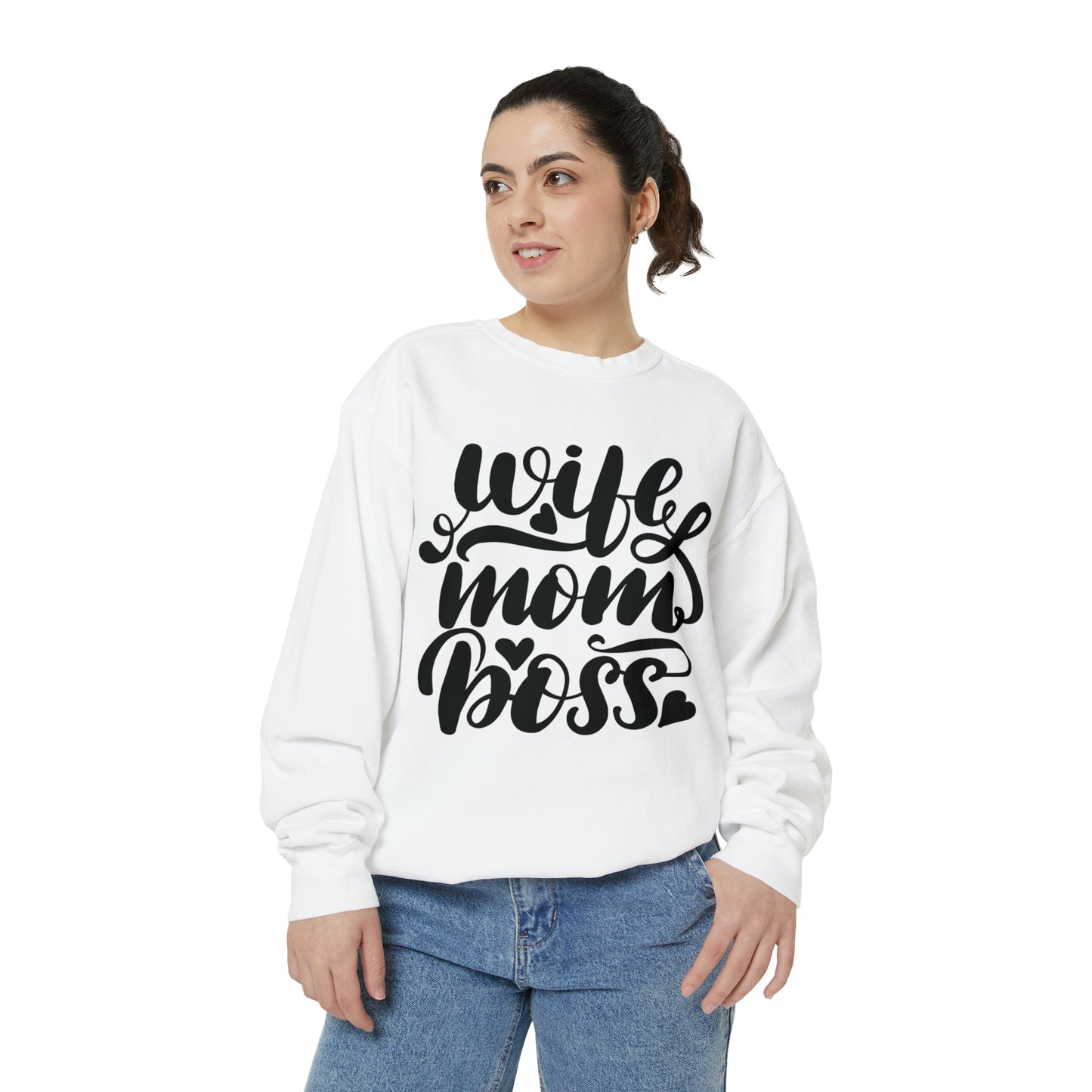 Wife, Mom, Boss Sweatshirt