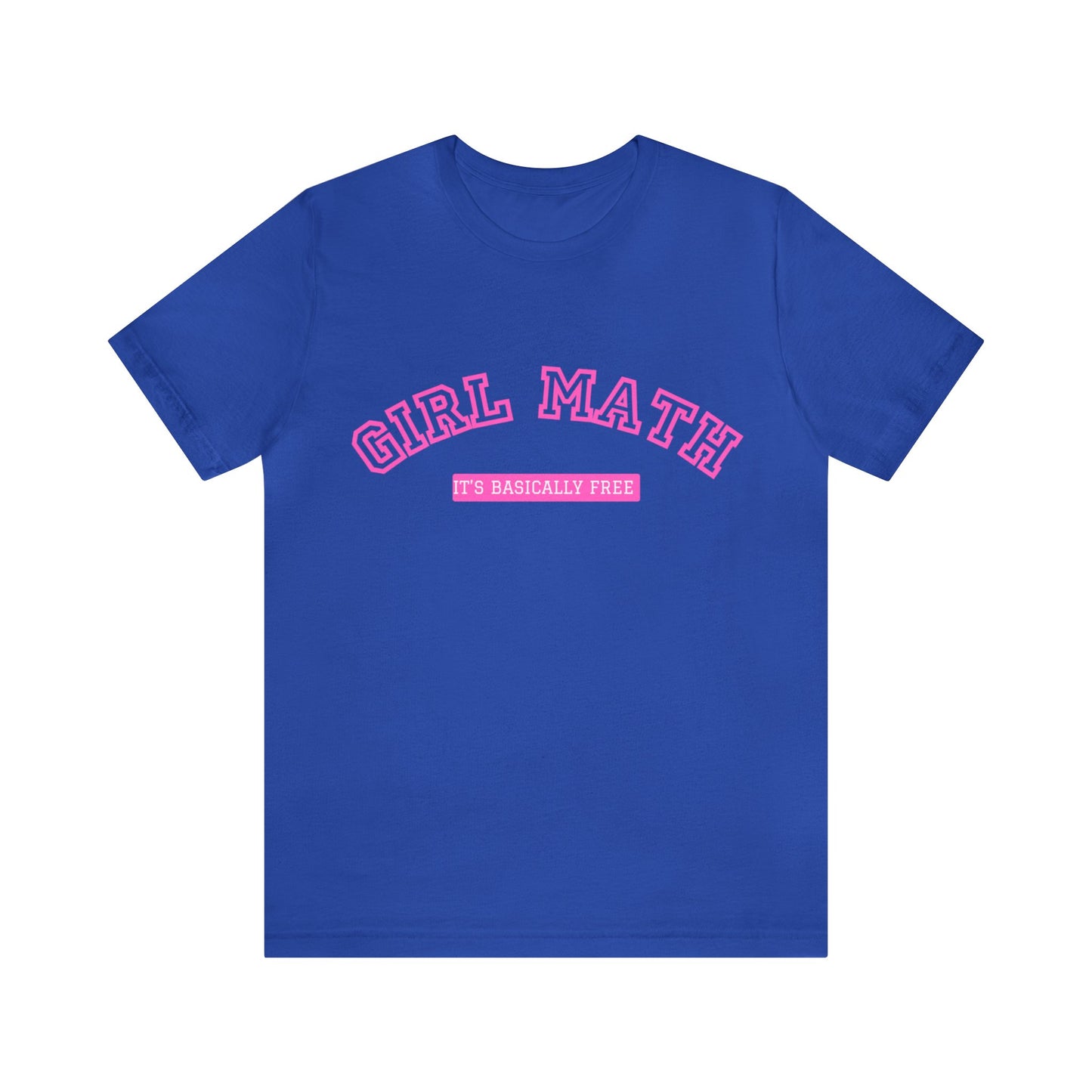 Girl Math Short Sleeve Tee