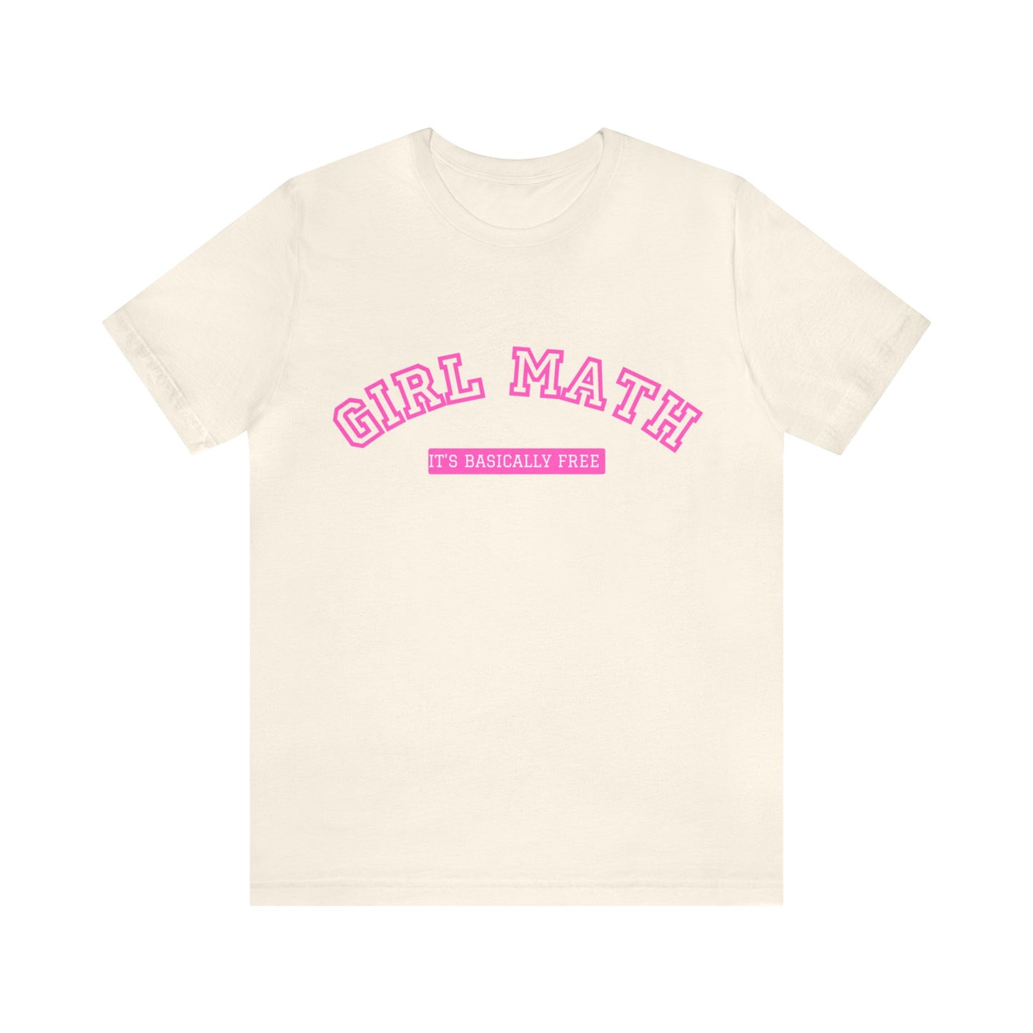 Girl Math Short Sleeve Tee