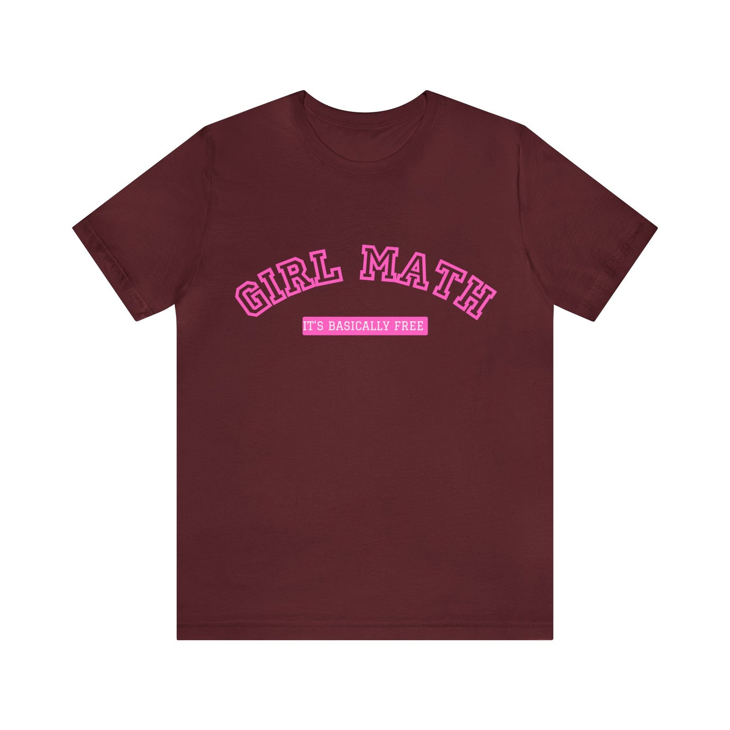Girl Math Short Sleeve Tee