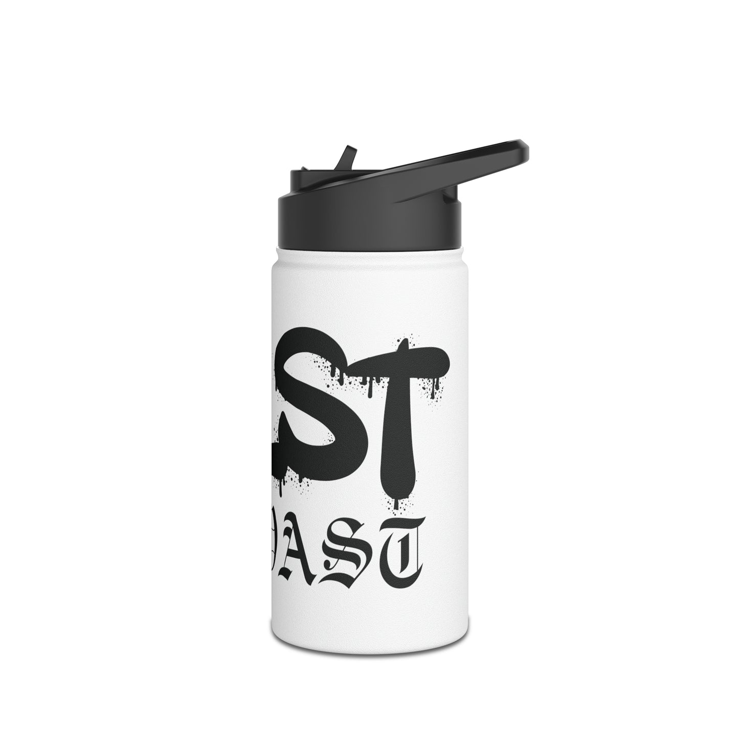 West Coast Stainless Steel Water Bottle, Standard Lid