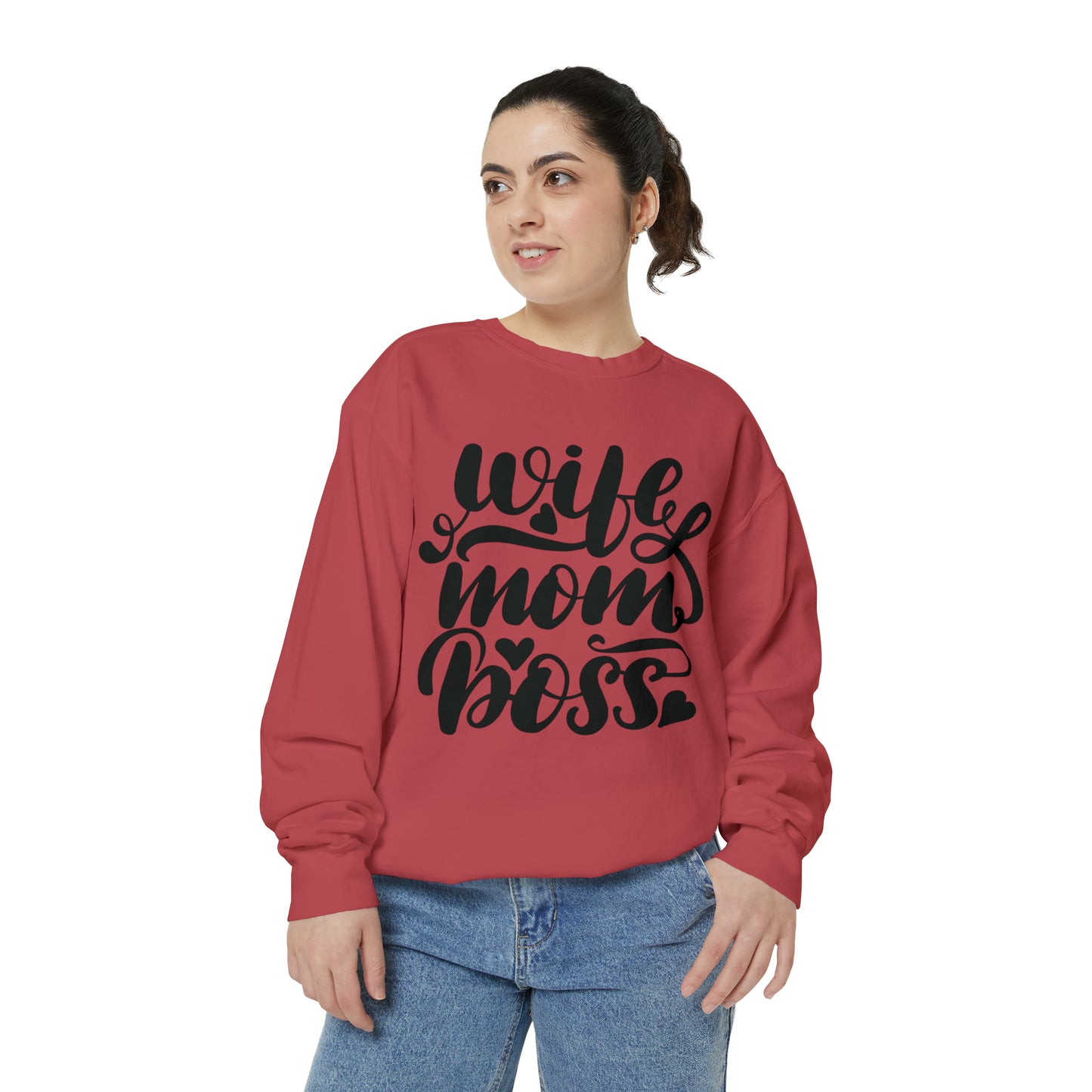 Wife, Mom, Boss Sweatshirt