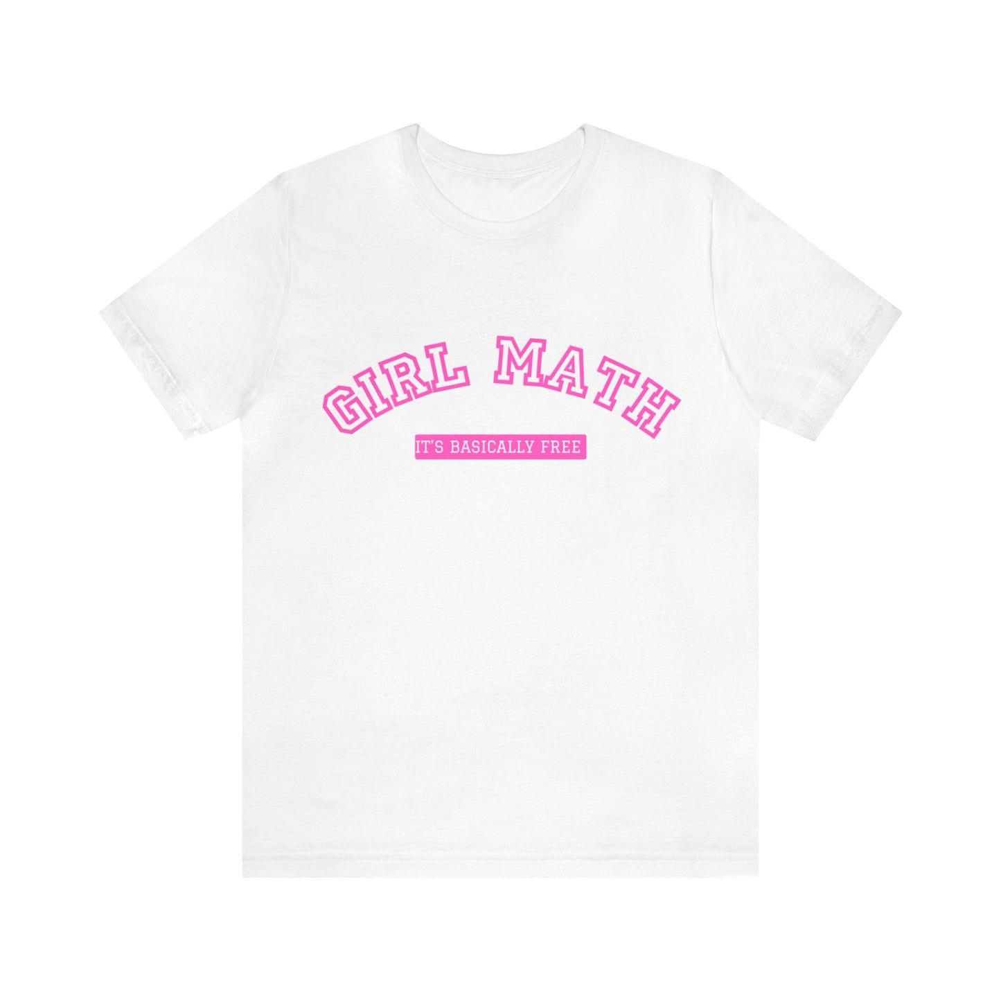 Girl Math Short Sleeve Tee