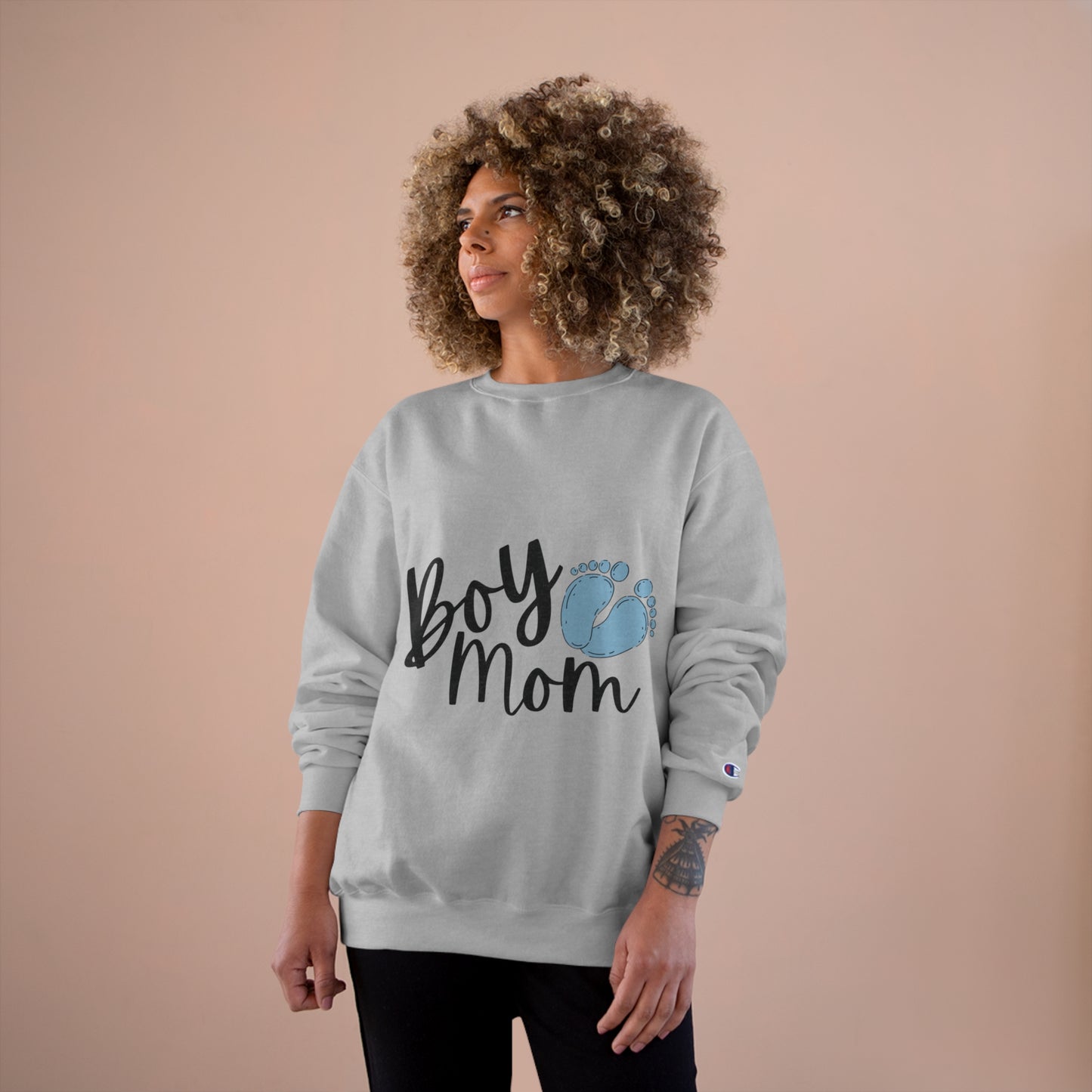 Boy Mom Champion Sweatshirt
