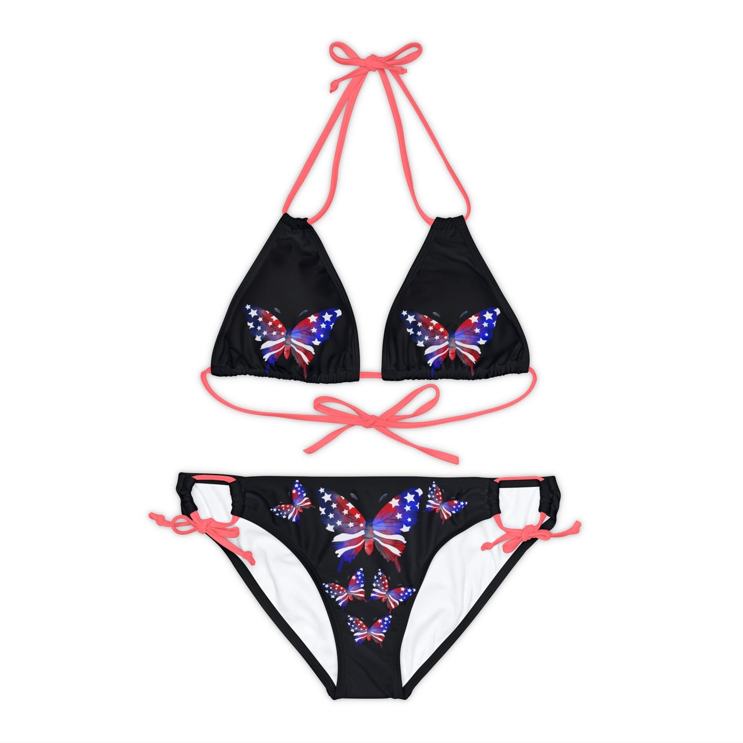 USA Born and Raised Strappy Bikini Set