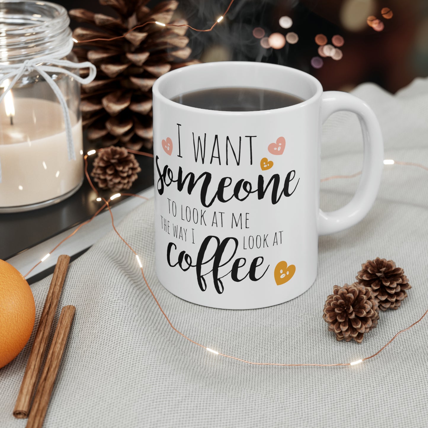 Ceramic Mug, 11oz