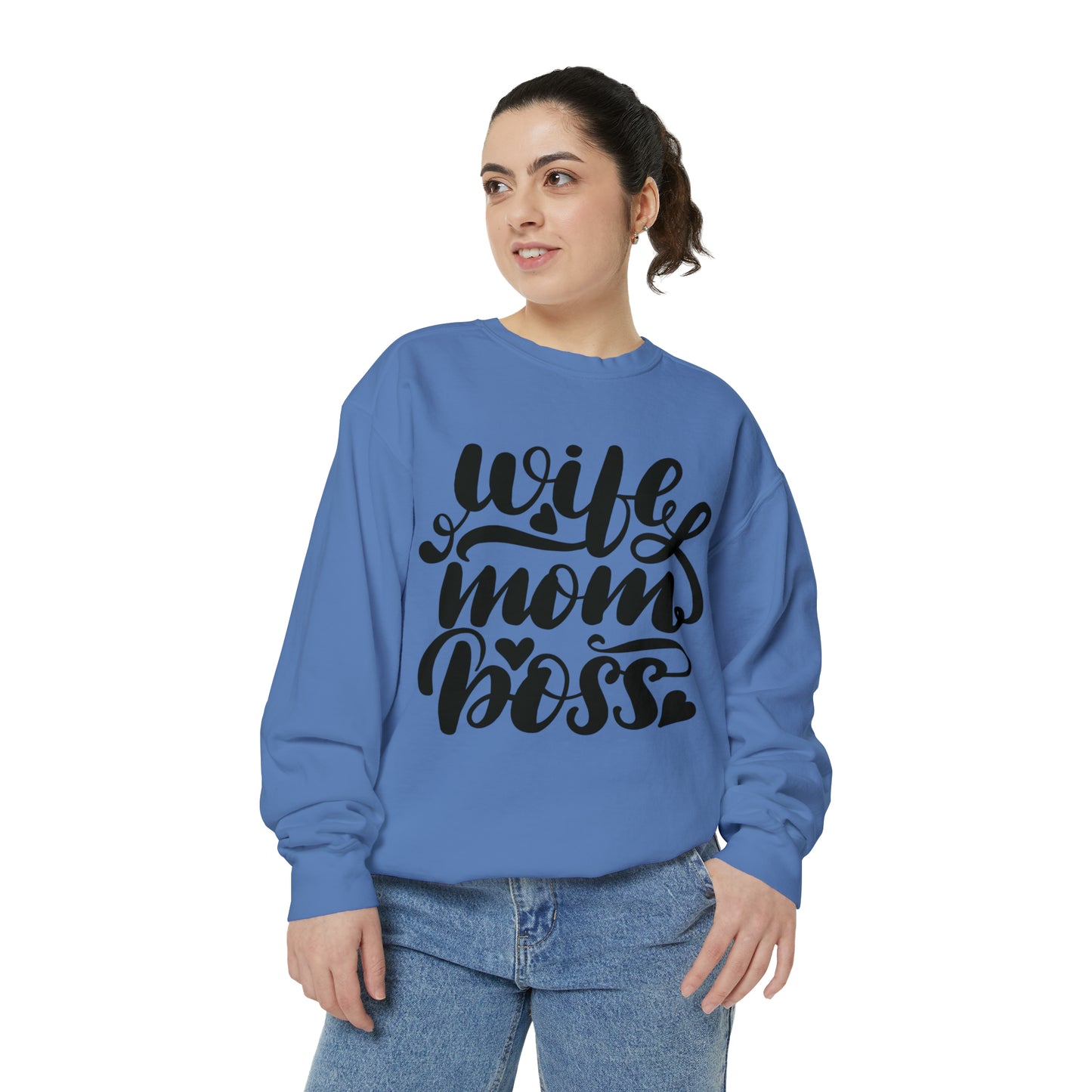 Wife, Mom, Boss Sweatshirt