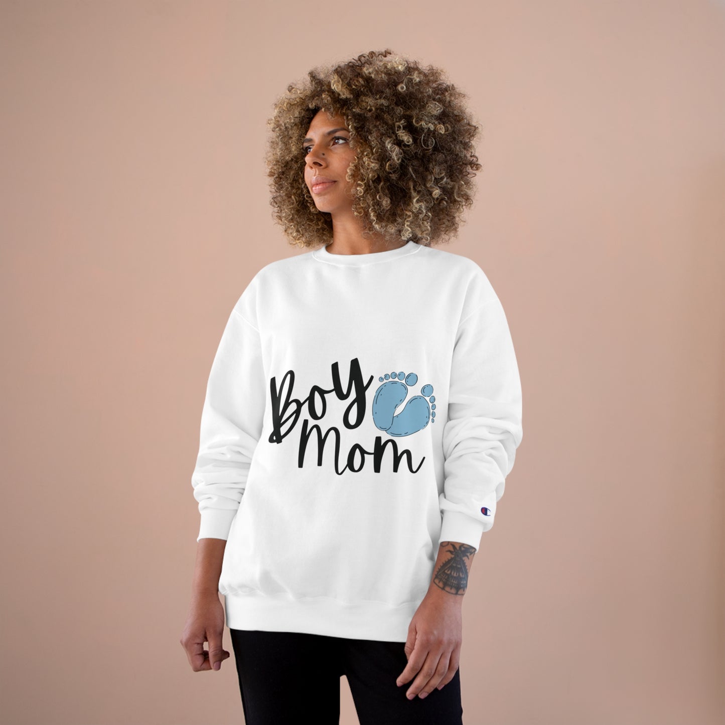 Boy Mom Champion Sweatshirt