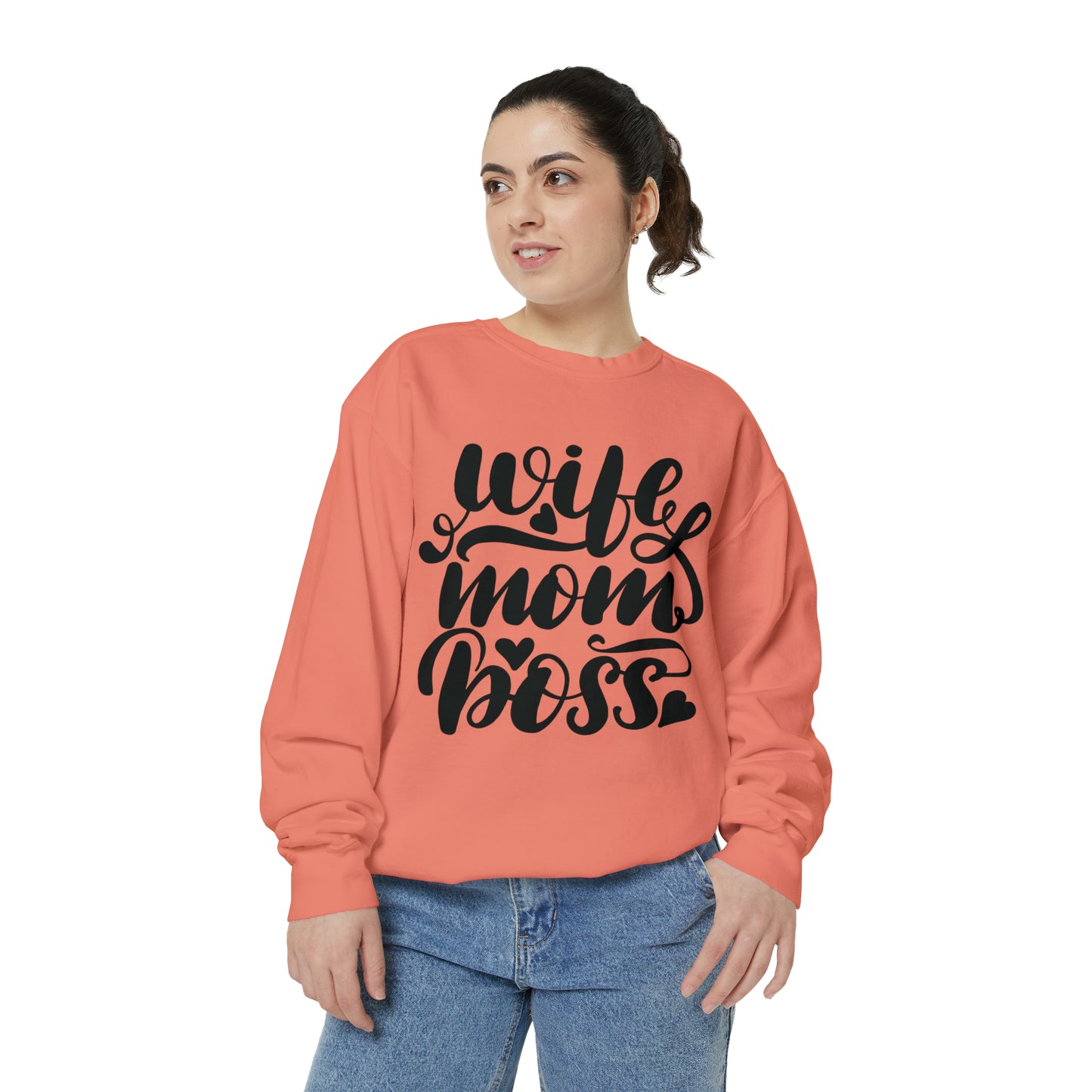 Wife, Mom, Boss Sweatshirt