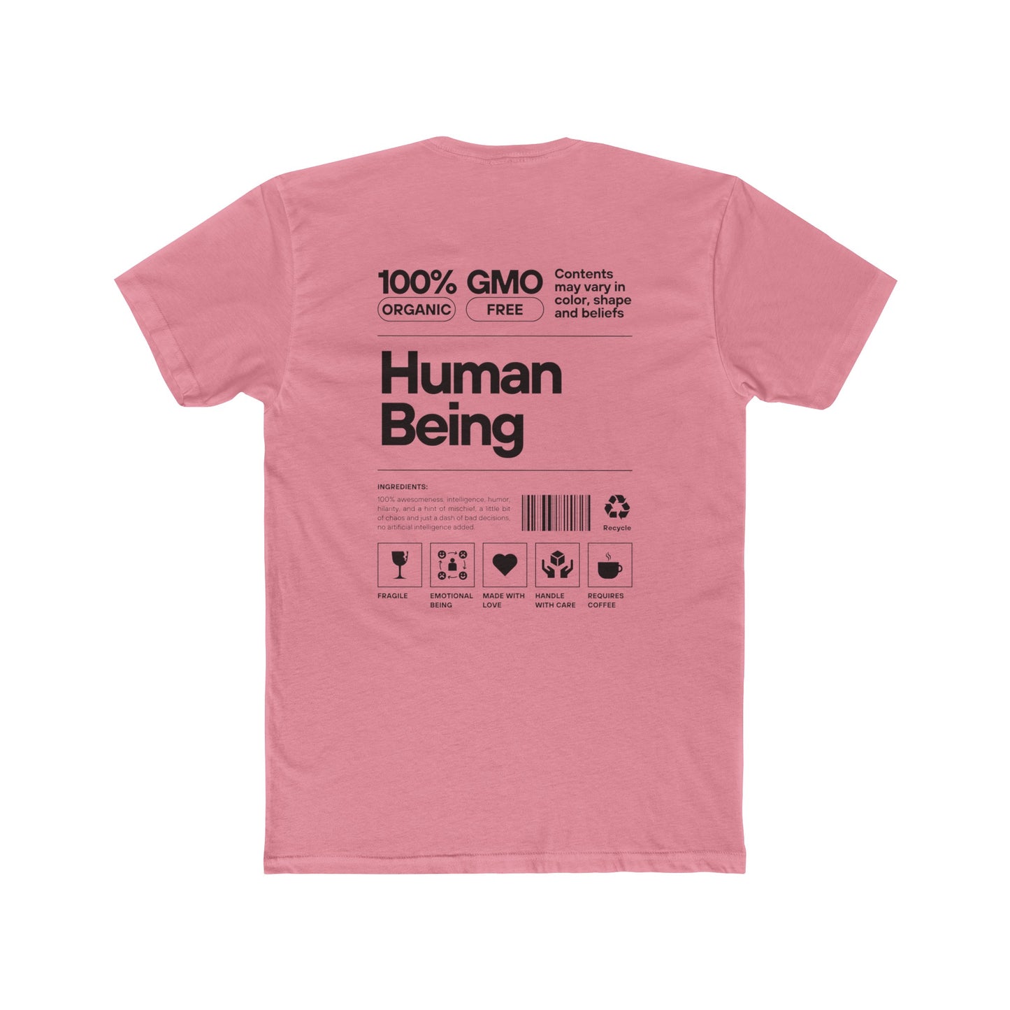 Human Being Cotton Crew Tee