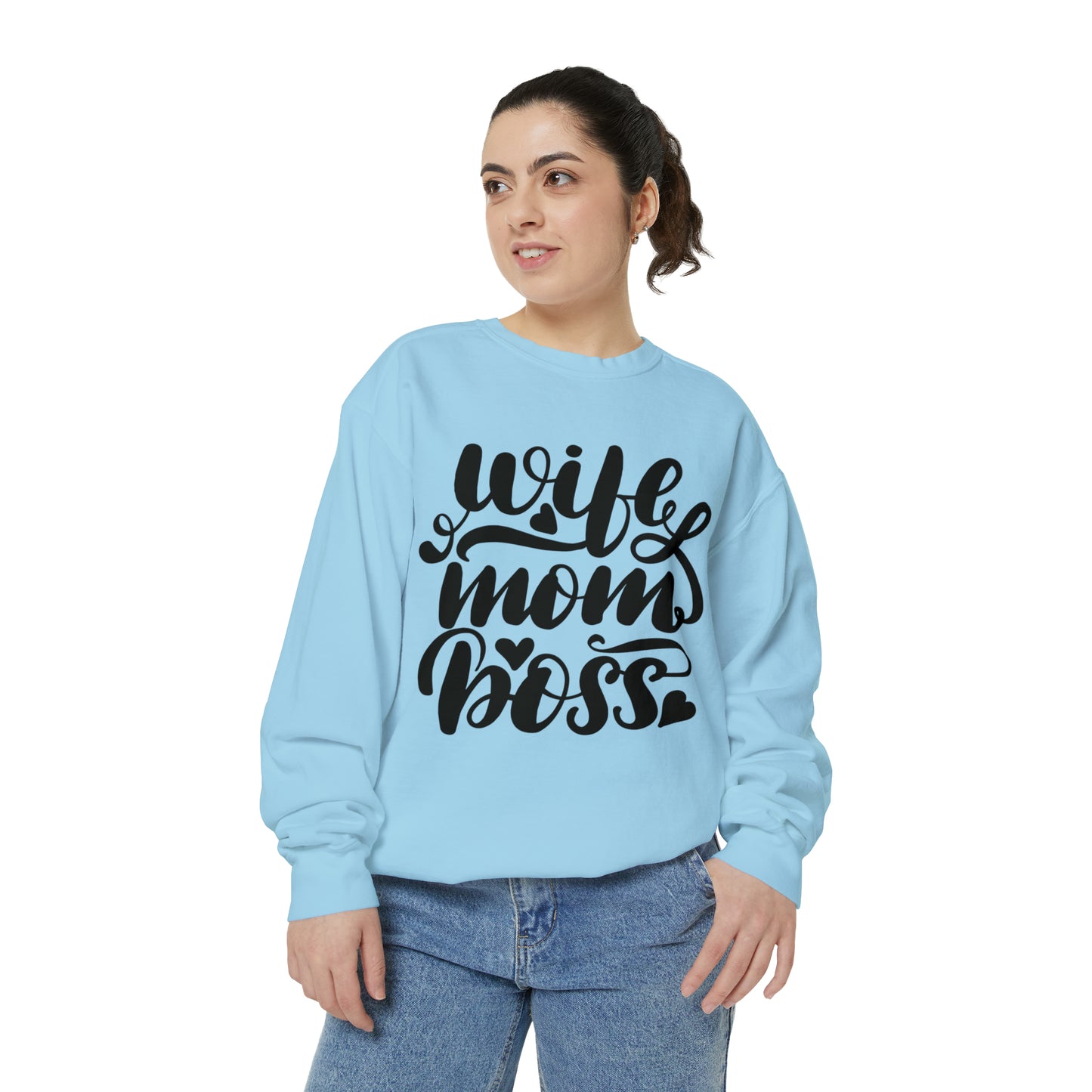 Wife, Mom, Boss Sweatshirt