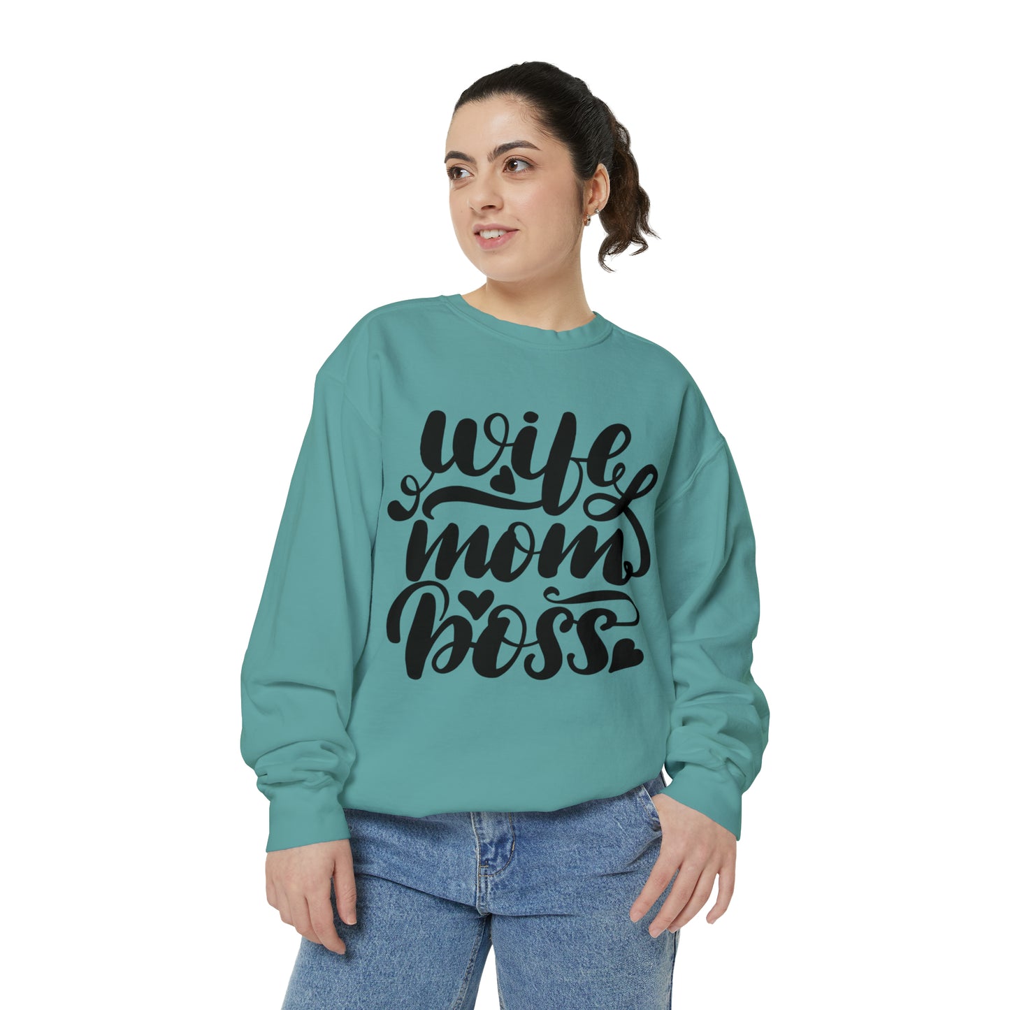 Wife, Mom, Boss Sweatshirt