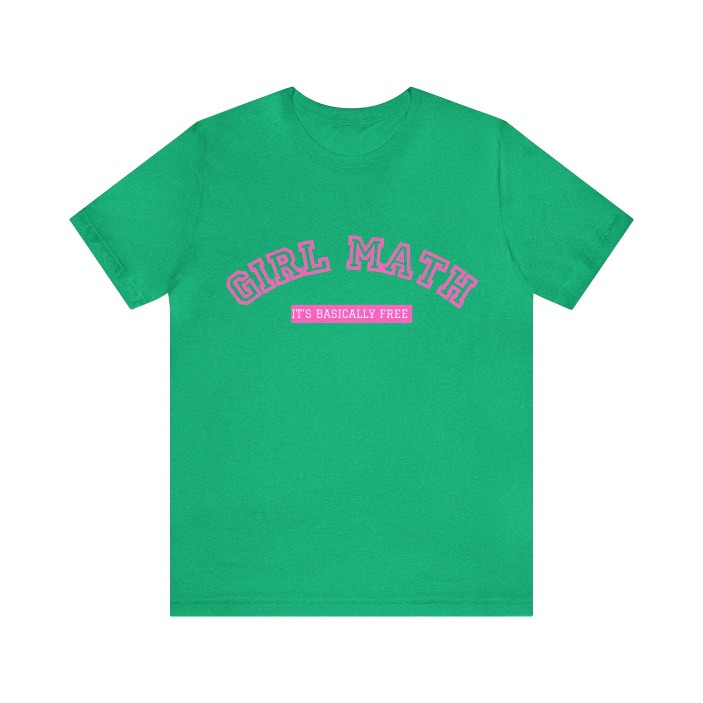 Girl Math Short Sleeve Tee