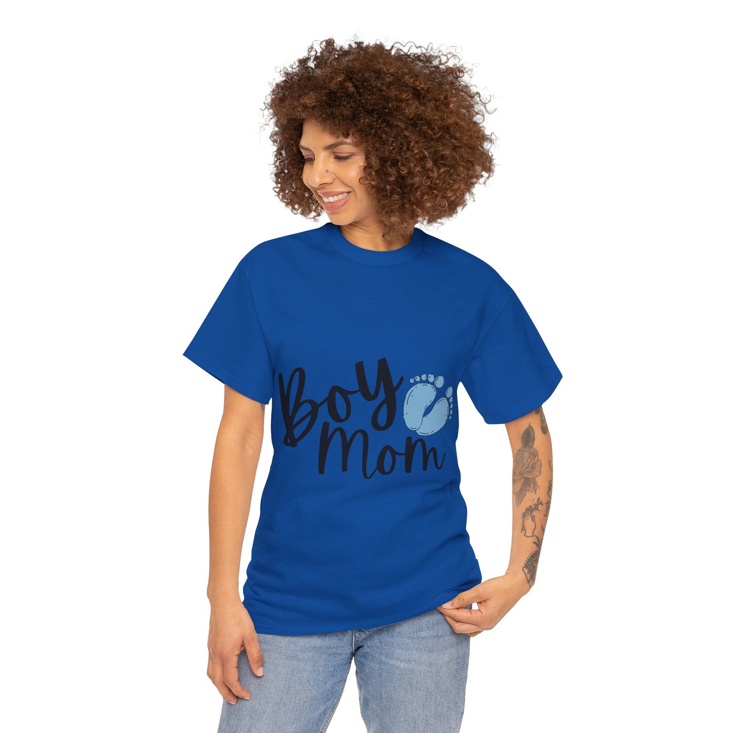 Boy Mom Cotton Tee