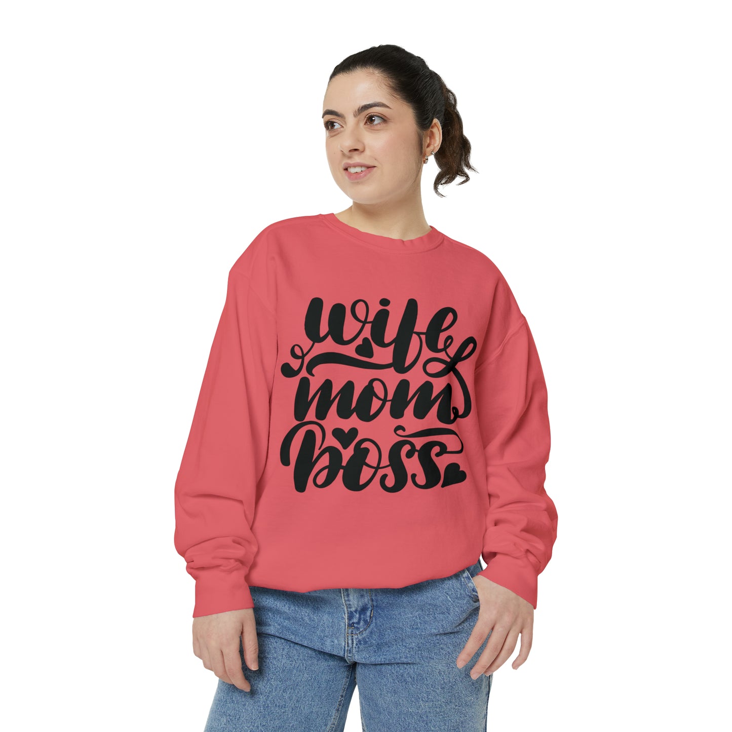 Wife, Mom, Boss Sweatshirt