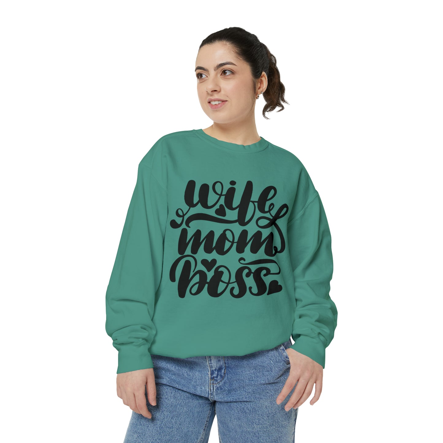 Wife, Mom, Boss Sweatshirt