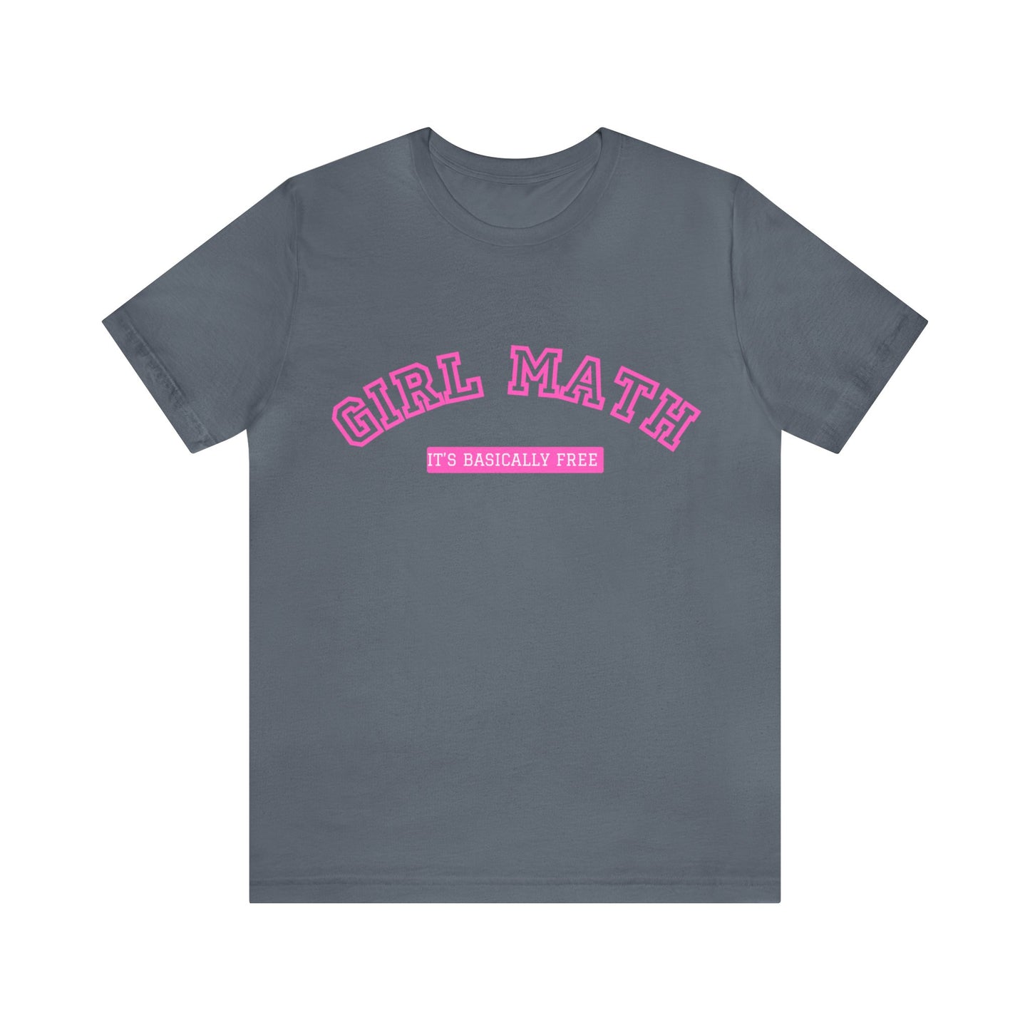 Girl Math Short Sleeve Tee