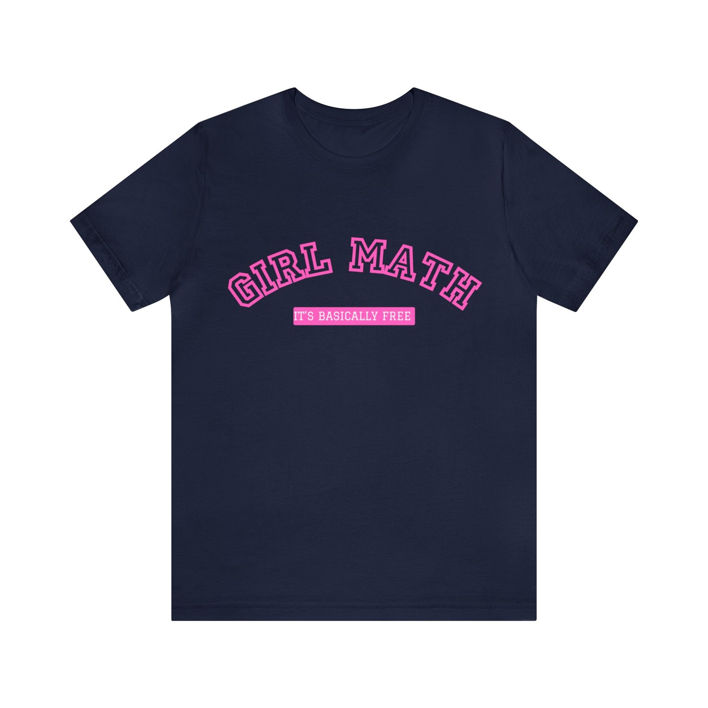 Girl Math Short Sleeve Tee