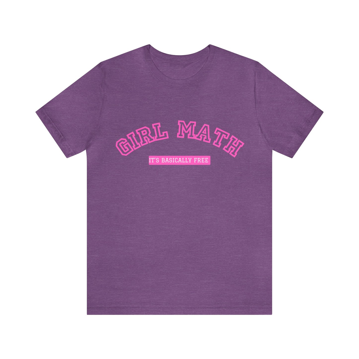 Girl Math Short Sleeve Tee