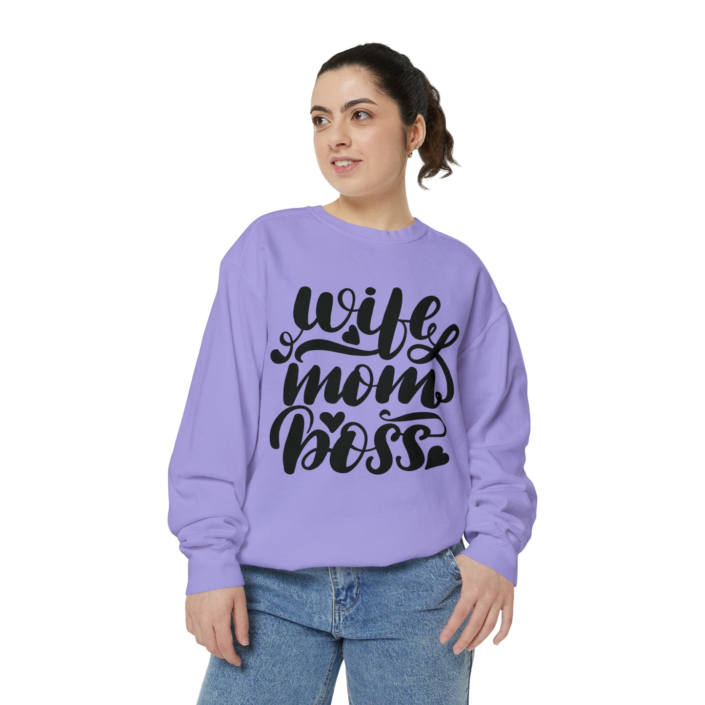 Wife, Mom, Boss Sweatshirt