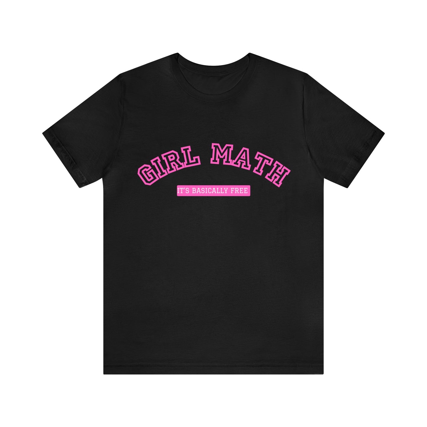 Girl Math Short Sleeve Tee