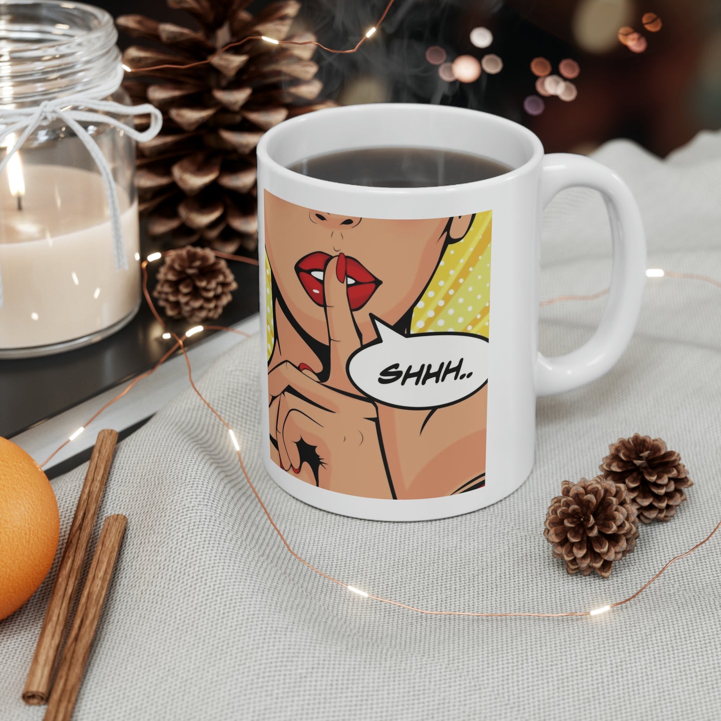Ceramic Mug, 11oz