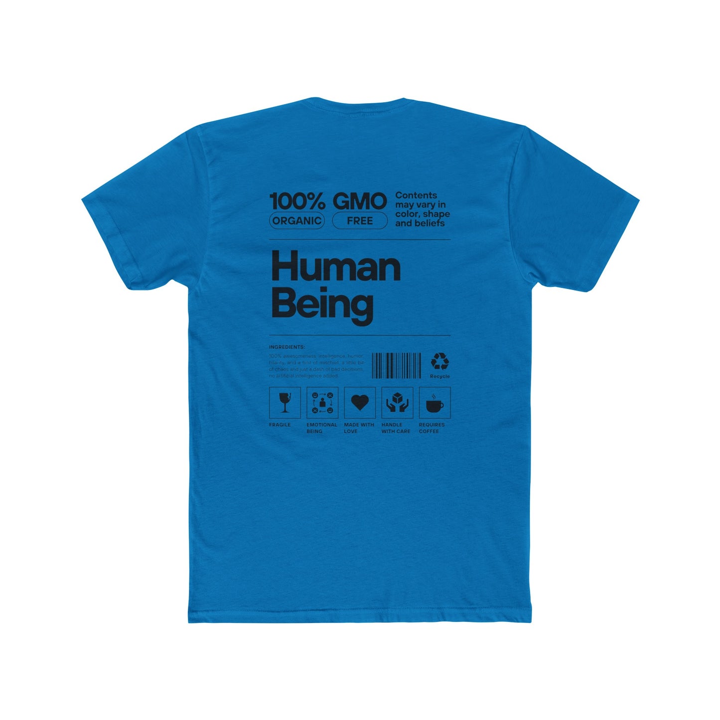 Human Being Cotton Crew Tee