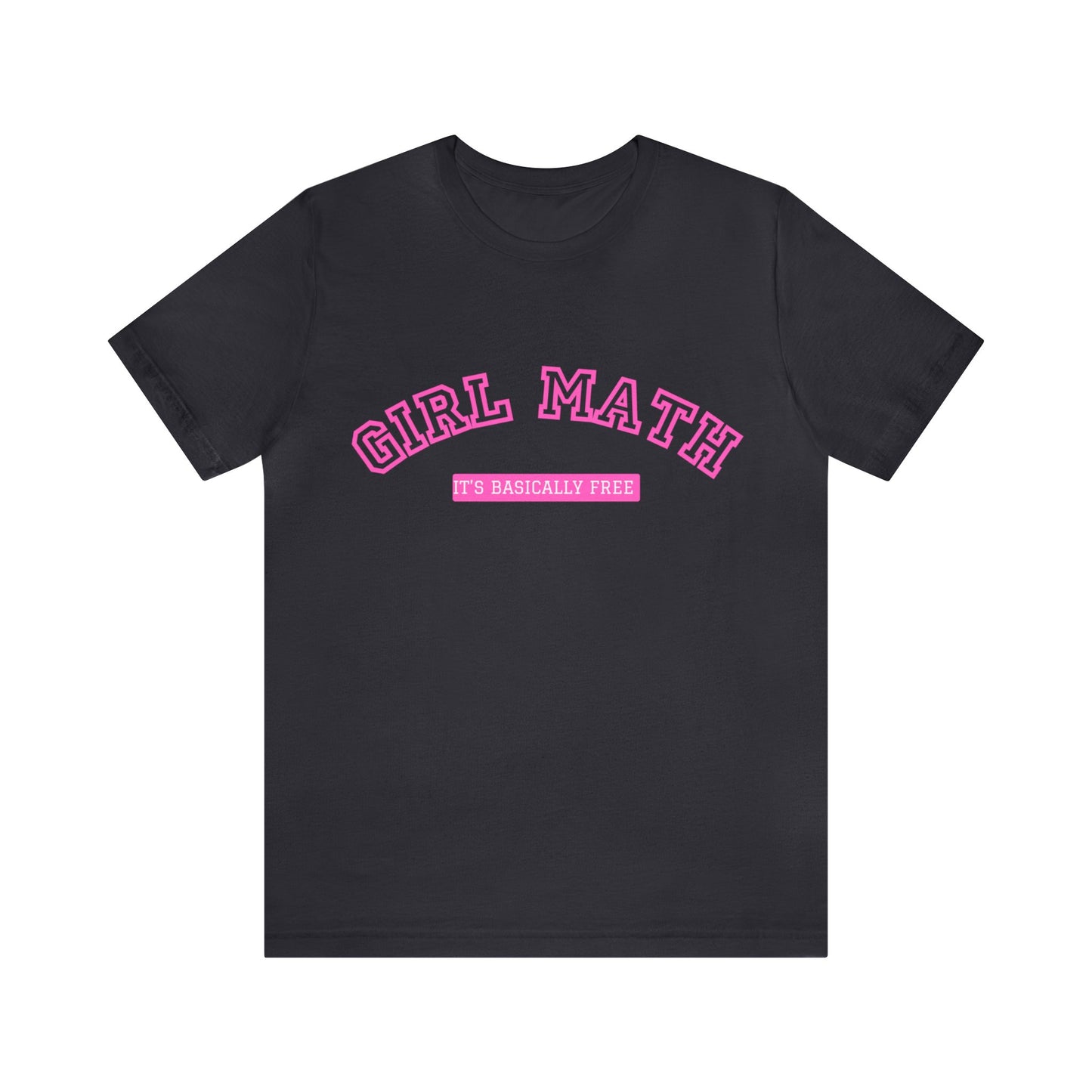 Girl Math Short Sleeve Tee