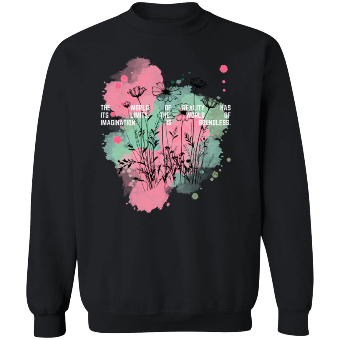 Imagination Crewneck Pullover Sweatshirt