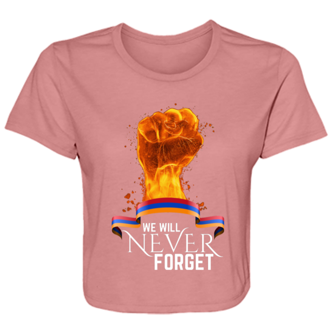 Never Forget Cropped Tee