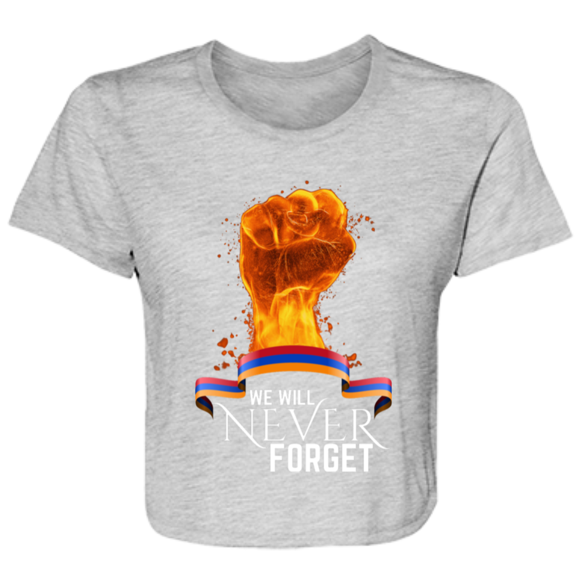 Never Forget Cropped Tee