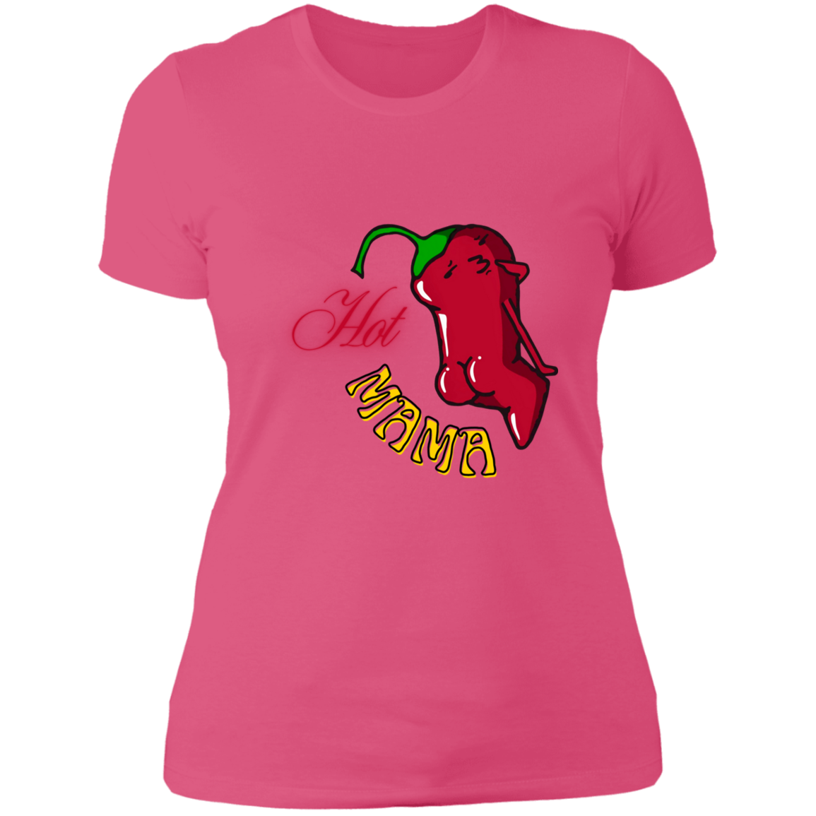 Hot Mama Pepper Ladies' Boyfriend T-Shirt