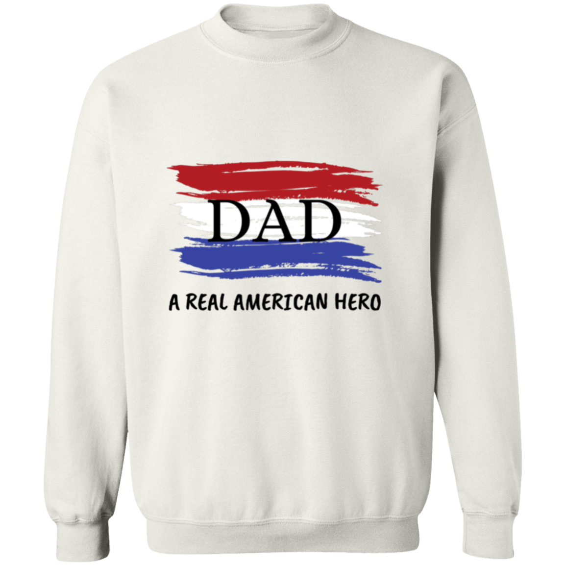 Dad Hero Pullover Sweatshirt