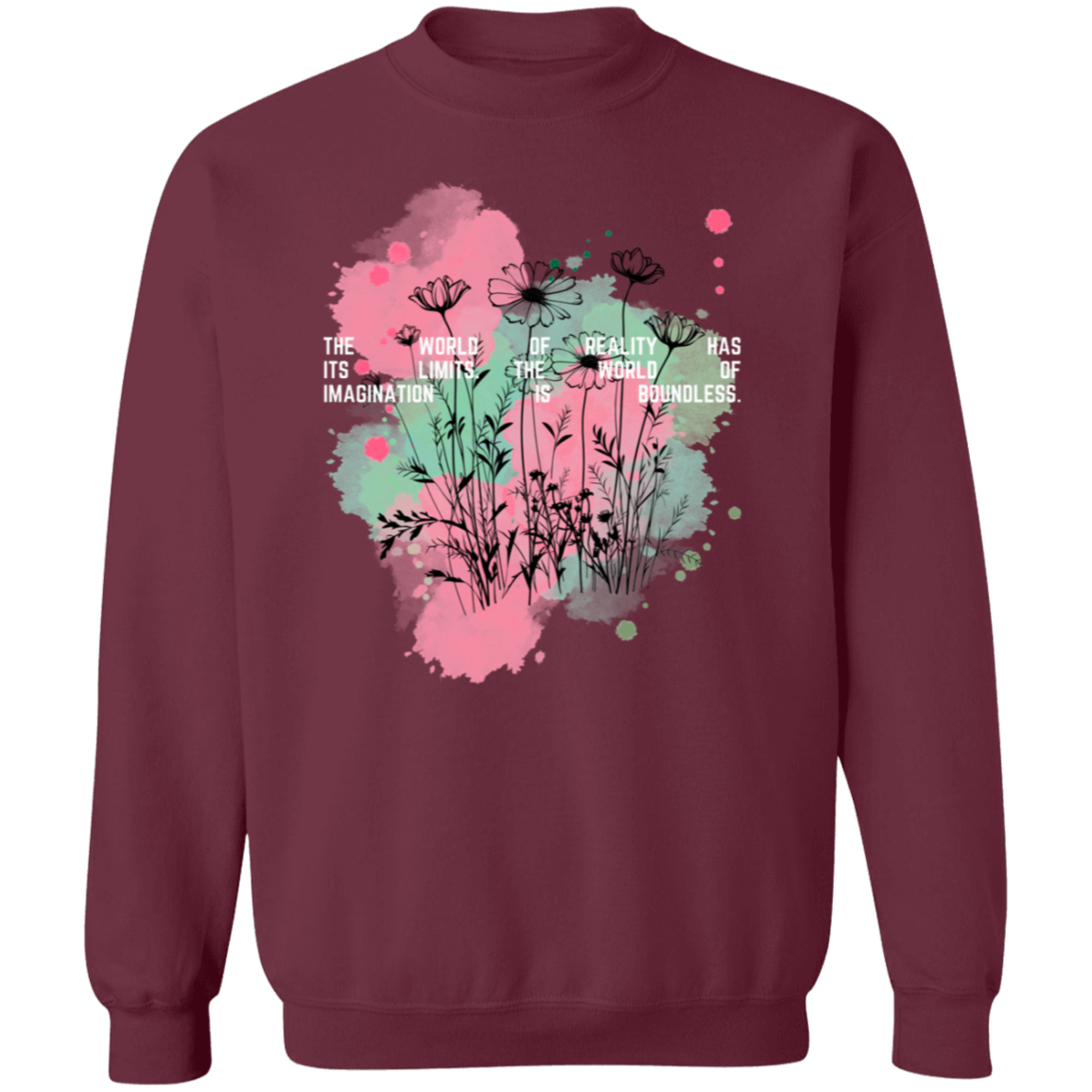 Imagination Crewneck Pullover Sweatshirt