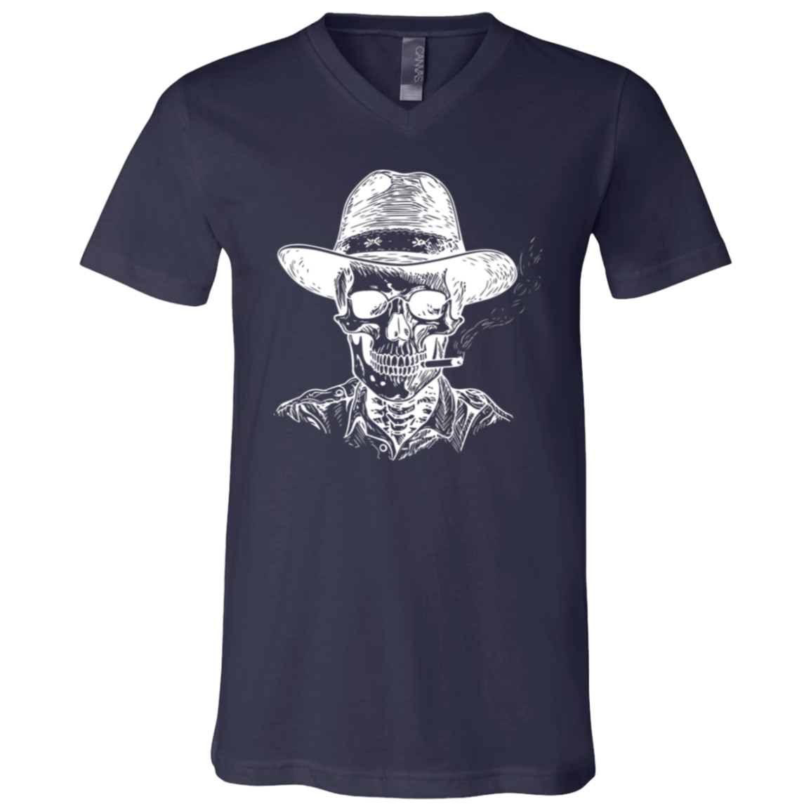 Skeleton V-Neck T-Shirt