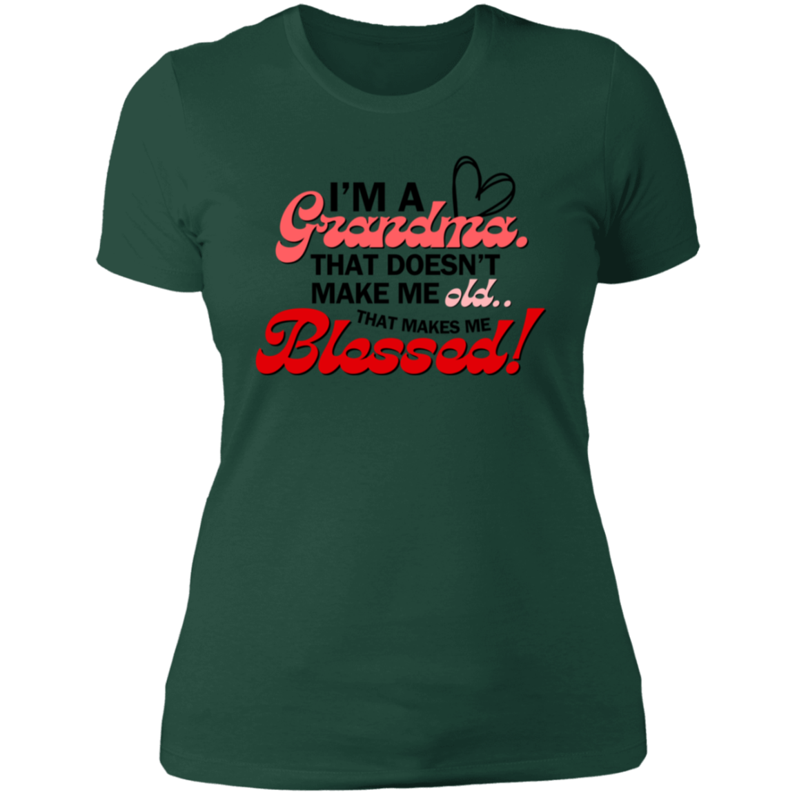 I'm A Grandma Ladies' Boyfriend T-Shirt
