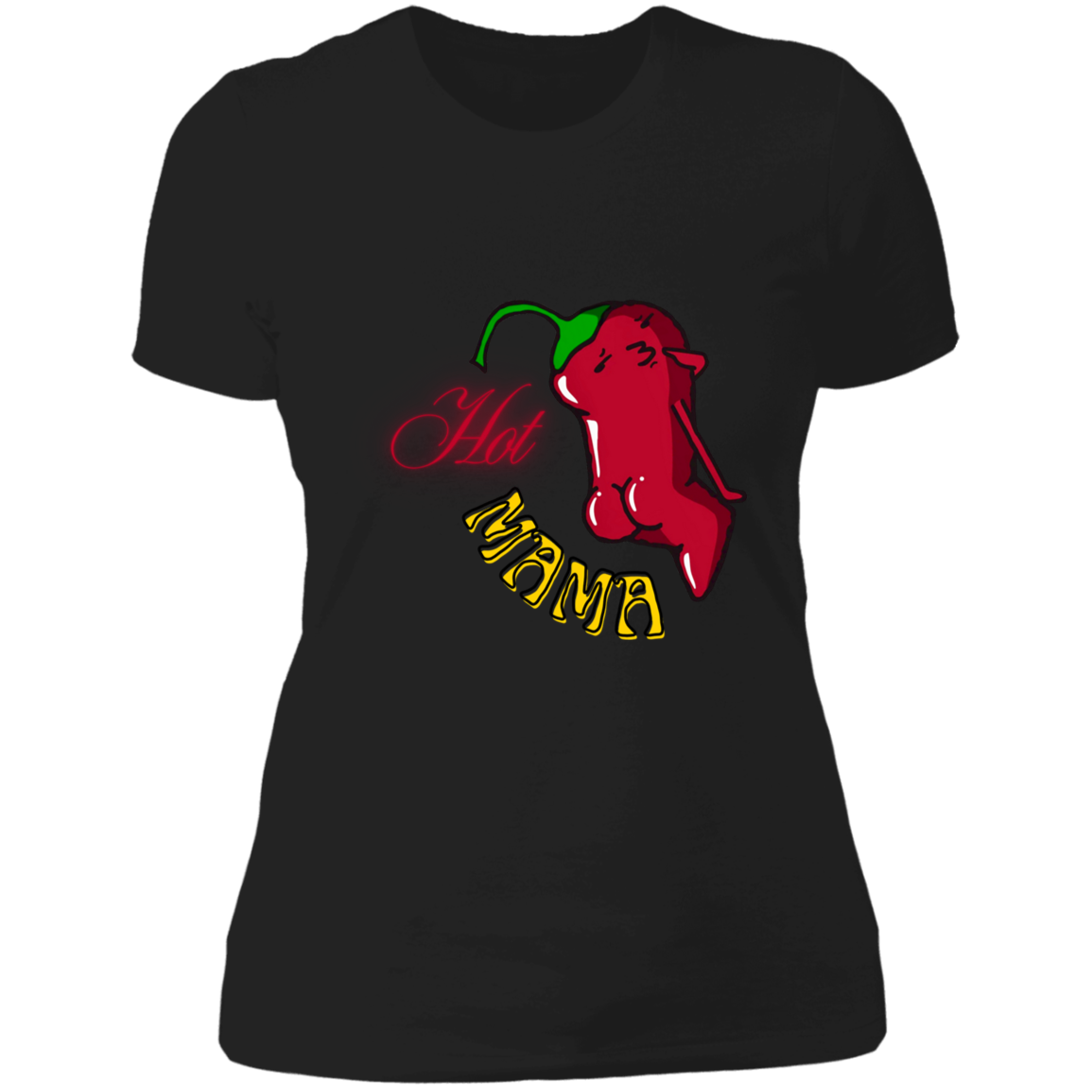 Hot Mama Pepper Ladies' Boyfriend T-Shirt