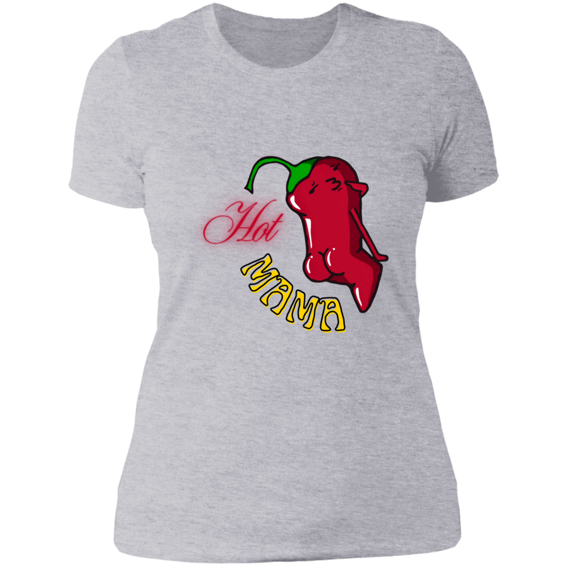 Hot Mama Pepper Ladies' Boyfriend T-Shirt