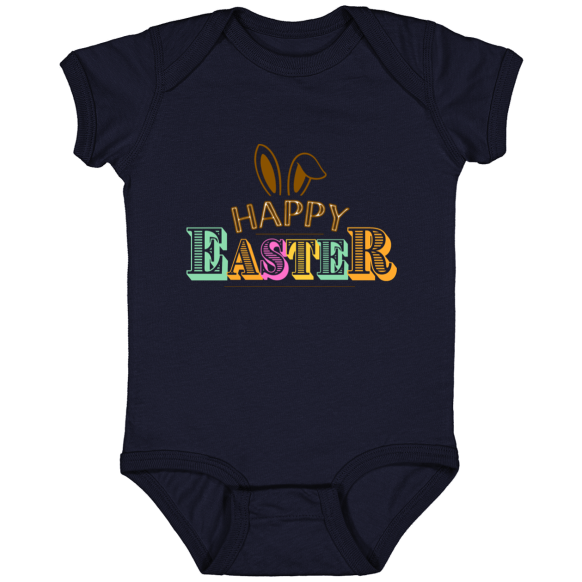 Happy Easter Fine Jersey Bodysuit