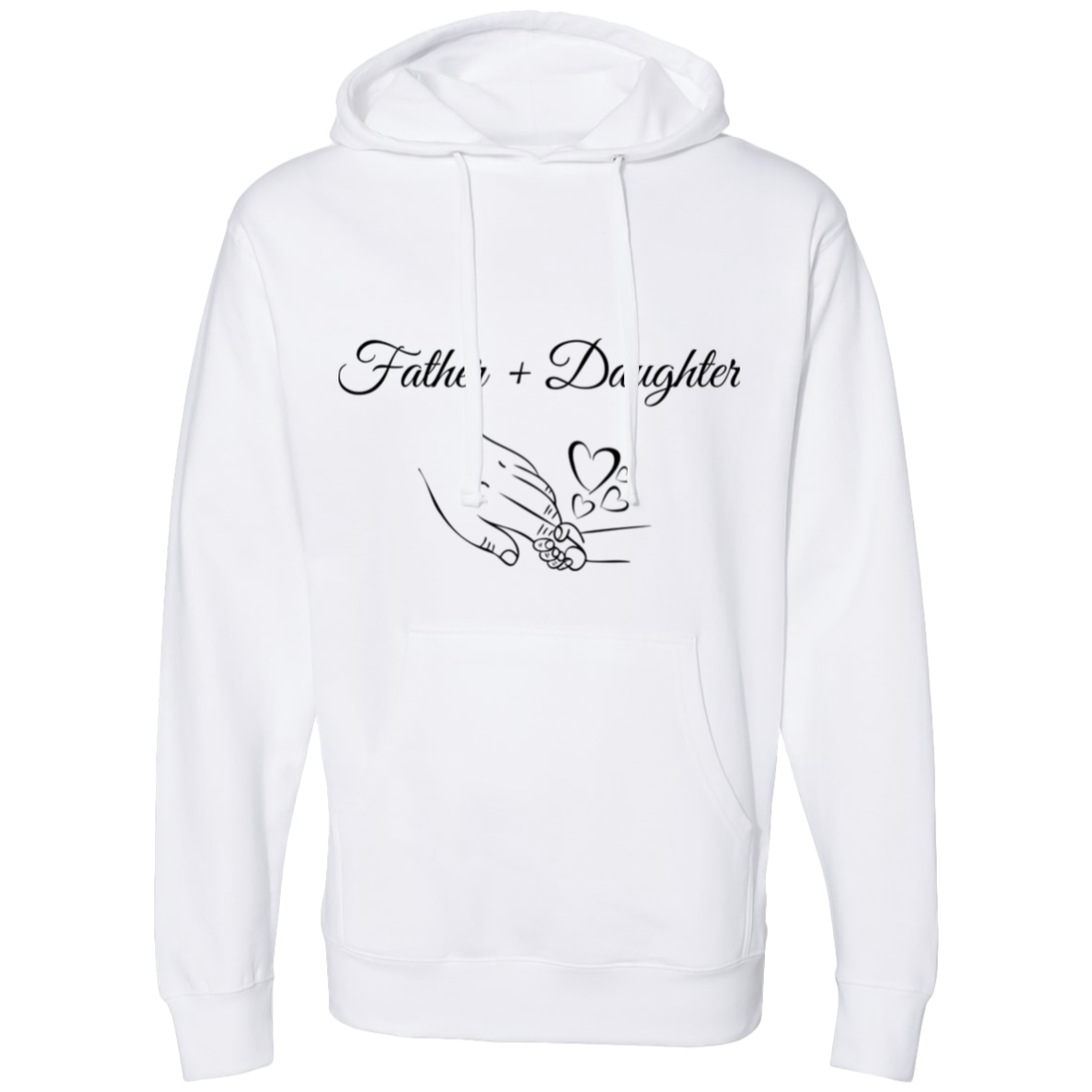 Father + Daughter Hooded Sweatshirt