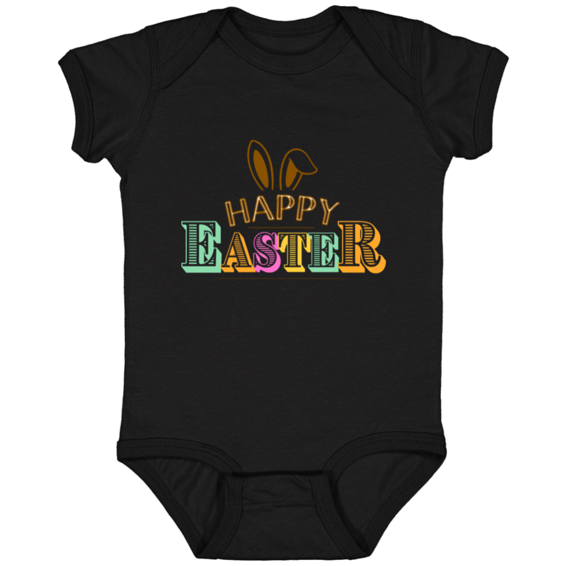 Happy Easter Fine Jersey Bodysuit