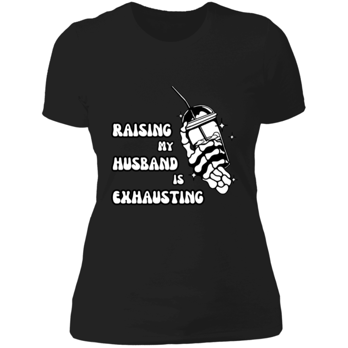Exhausting Ladies' Boyfriend T-Shirt