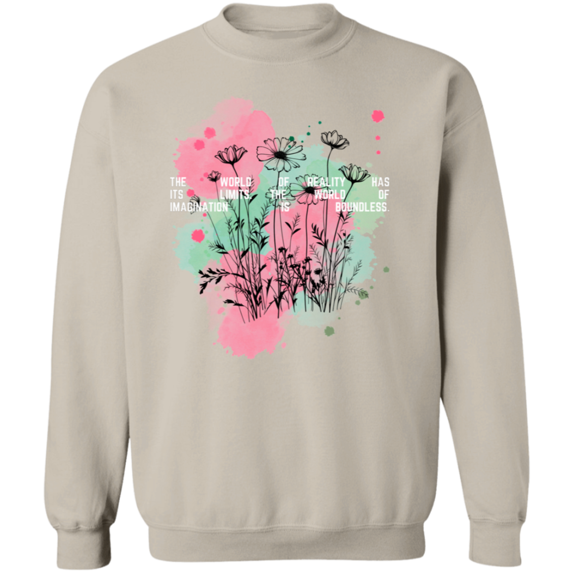 Imagination Crewneck Pullover Sweatshirt