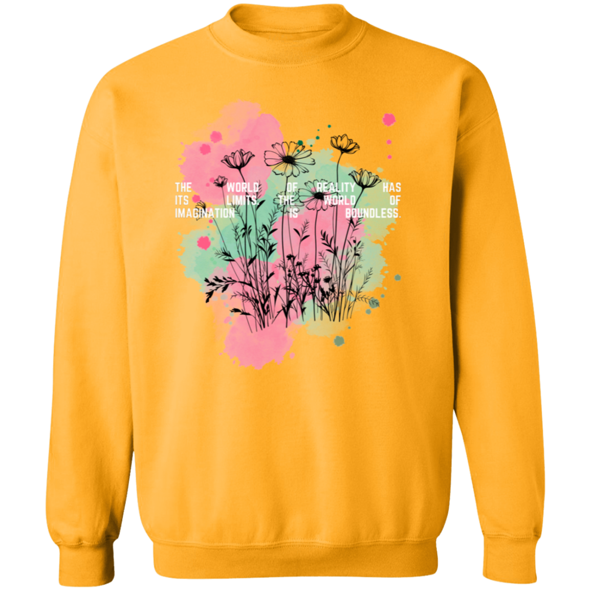 Imagination Crewneck Pullover Sweatshirt