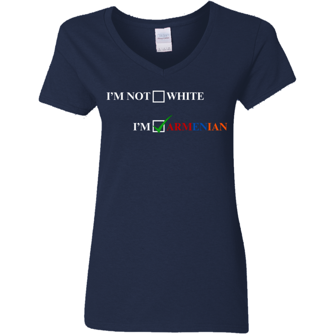 I'm Armenian V-Neck T-Shirt