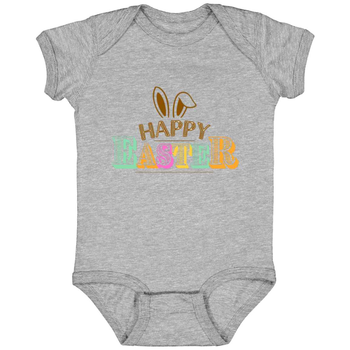 Happy Easter Fine Jersey Bodysuit