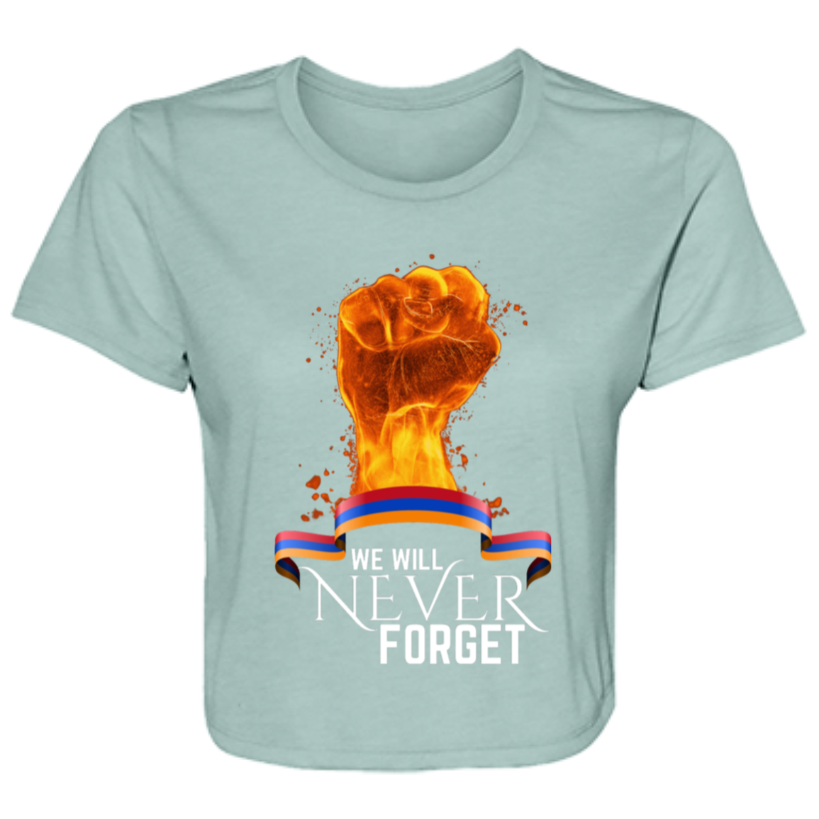 Never Forget Cropped Tee