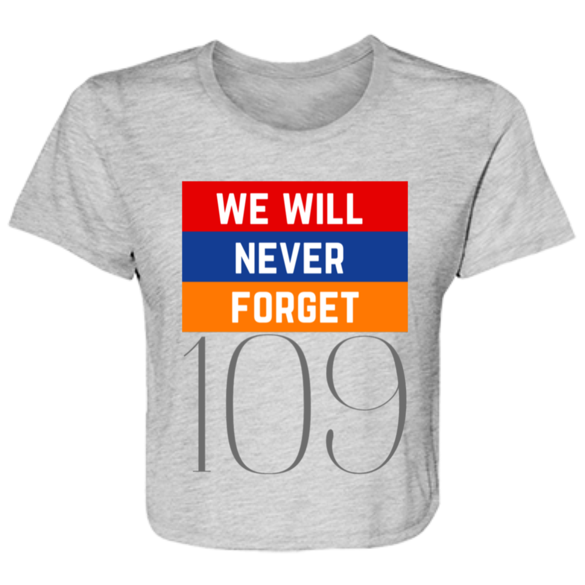 Never Forget Cropped Tee